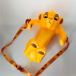 Disney’s Animal Kingdom Simba Popcorn Bucket - The Lion King - With Strap - VGC
